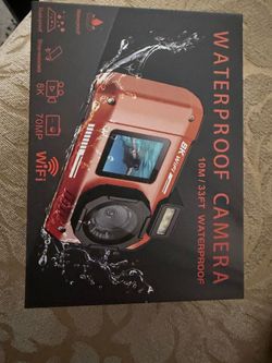 8K WIFI Waterproof Camera  8K