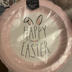 Rae Dunn Easter Disposable Plates