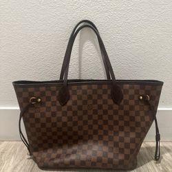 Neverfull MM Damier Ebene Tote Bag – Authentic, Great Condition