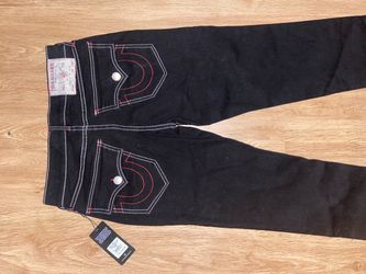 Black true religion jeans