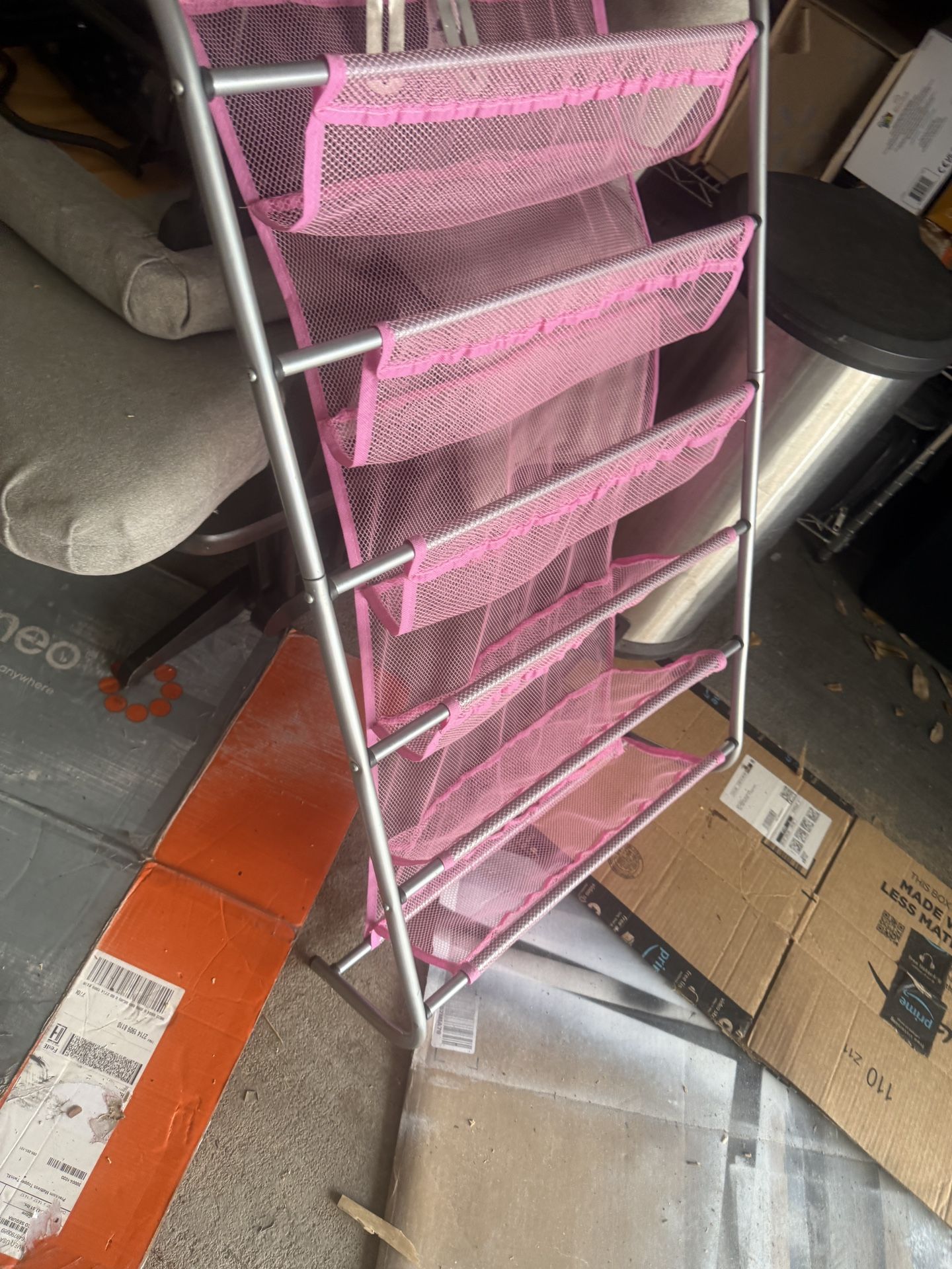Pink Shoe Rack For Door