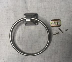 Matching Moen Towel Hooks & Ring