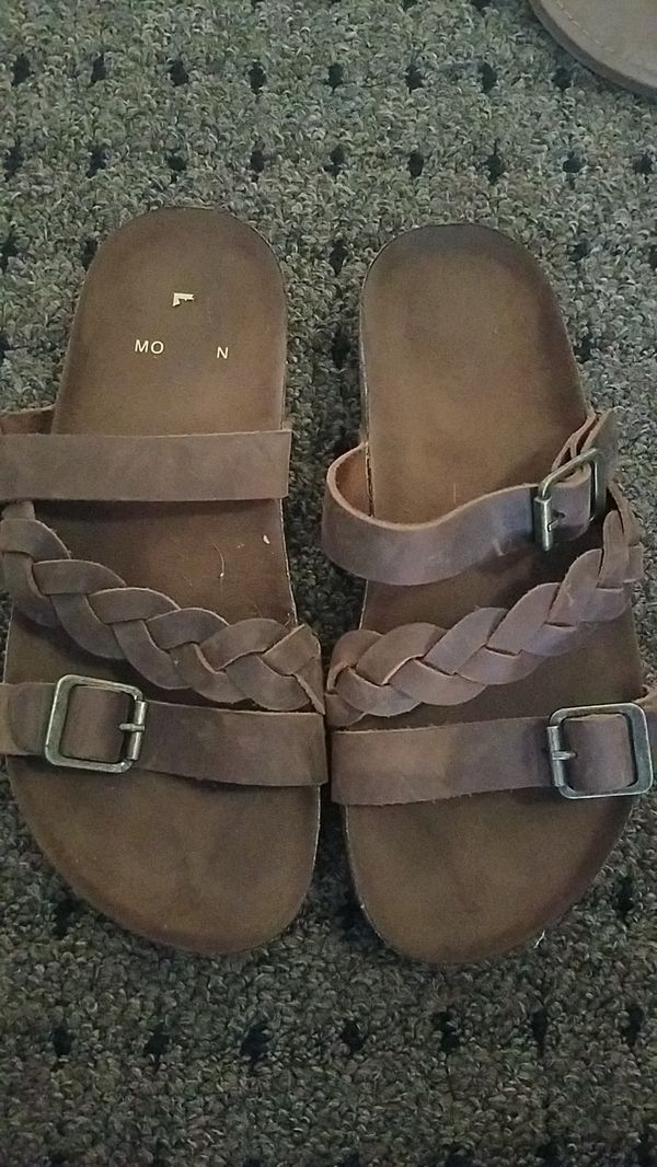 Gold Slanted Braid Sandals â GABRIELLASPICK.COM