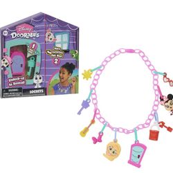 Disney Doorables Lockets, Includes Character Charms, Mix and Max Jewelry for Kids