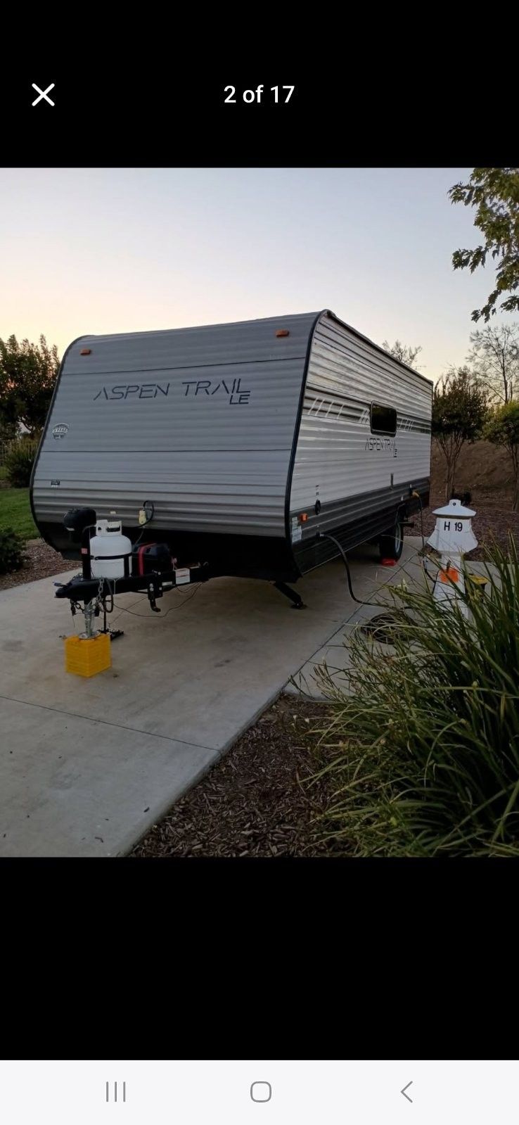 2022 Aspen RV Trailer 1950bh