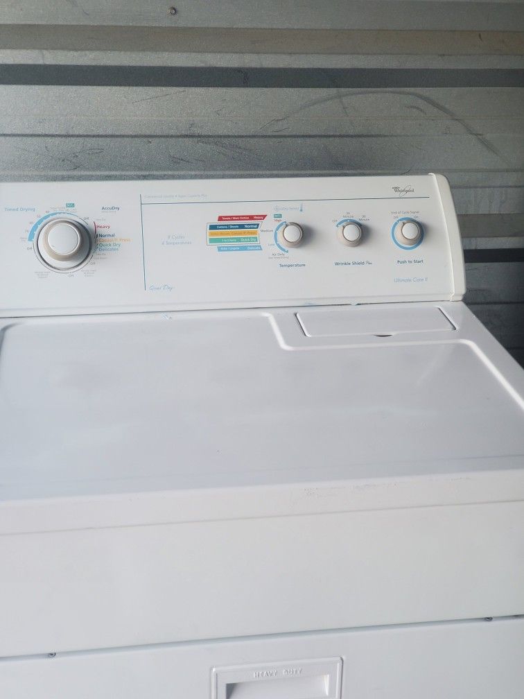 Heavy Duty Whirpool Washer And Dryer Set