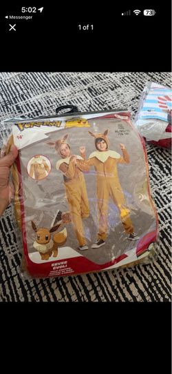 Eevee kids costume
