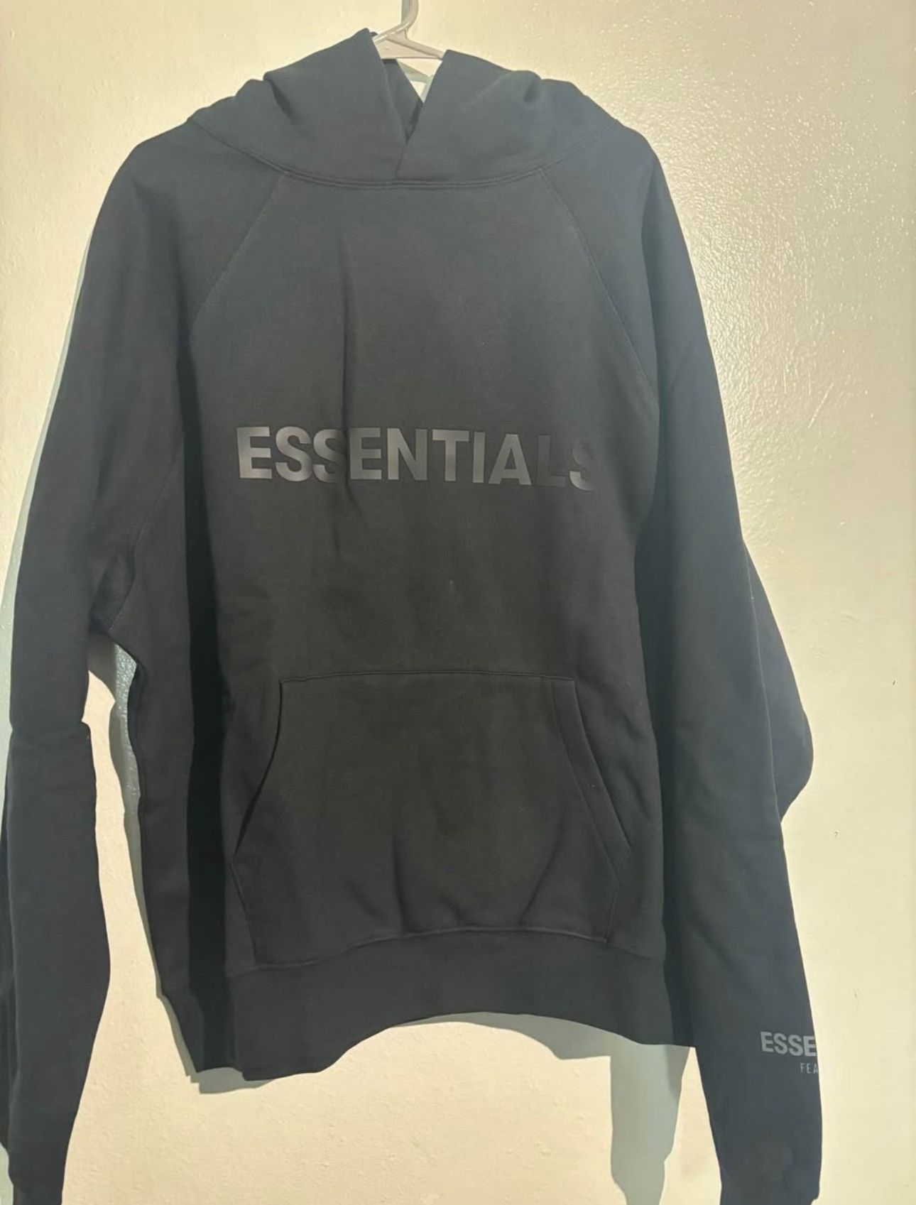 Essentials Black Hoodie