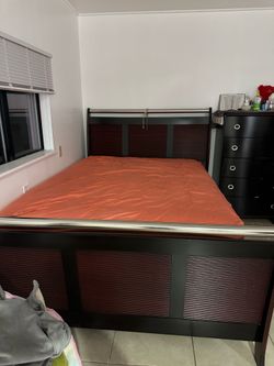 Queen bed frame only
