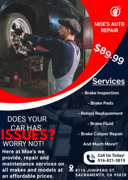 New Brake pads - Toyota, Honda