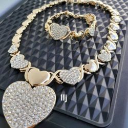 I Deliver I Ship 14k Gold Plated Chain Set