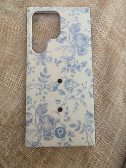 Loopy Blue Toile galaxy S23