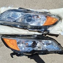 13-15 Acura Rdx Projector Headlights Luces Calaveras Micas Faros Focos Faroles Headlamps 