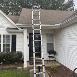 HBTower Telescoping Ladder, 12.5 FT Aluminum Extension Ladder 1000lbs Capacity, Heavy Duty Multi-Purpose Collapsible Ladder for RV, Household and Outd