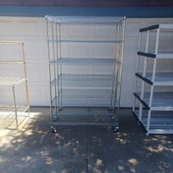 Storage Rack Metal Adustable 78in 48in 18in