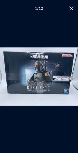 Bandai Namco Star Wars The Mandalorian Boba Fett 1:12 Plastic Model Kit- NEW