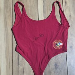 Vintage Signed Carmen Electra Baywatch Lifeguard Swimsuit One Piece Autograph
