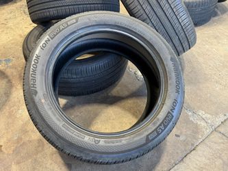 FREE DELIVERY (4) LUCID TIRES Hankook ION EVO AS SUV 265/50R20 111Y 99% Tread 265/50/20