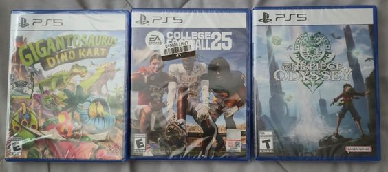 3 New PS5 games