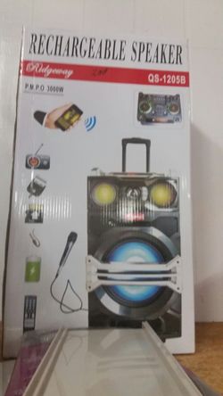 New bluetooth speaker