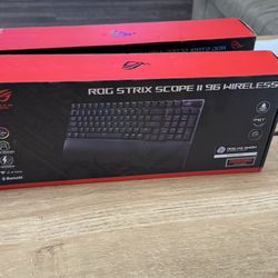 UNOPENED - ROG STRIX SCOPE II 96 wireless keyboard