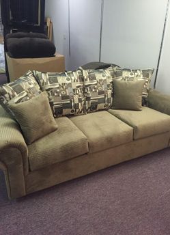 Sofa and loveseat