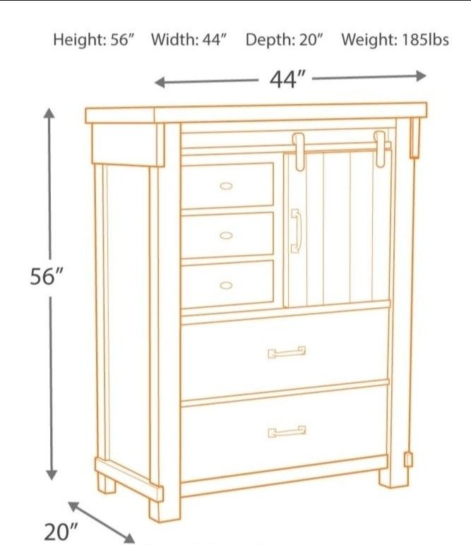 5 Drawer Dresser
