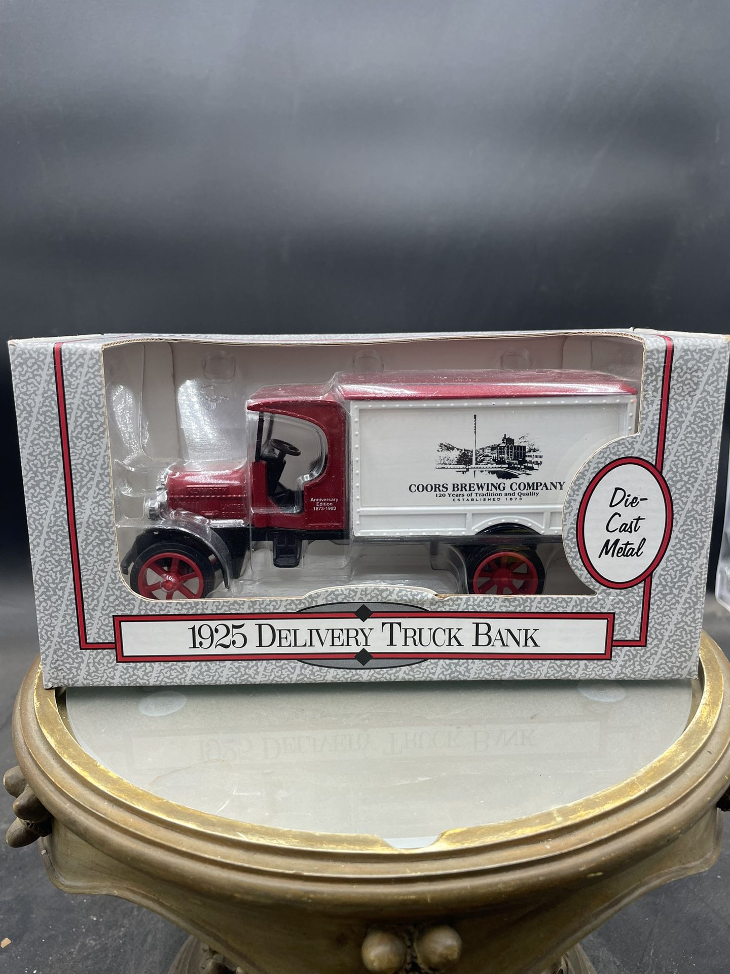 Ertl Coors Brewing Co. 1925 Delivery Truck Bank 1:30 Scale Diecast Truck LN