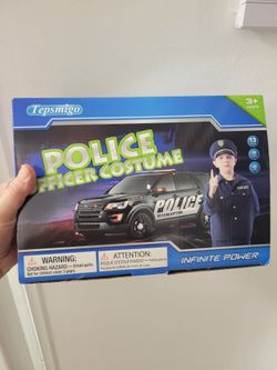 COP COSTUME FOR KIDS 3  TO 6