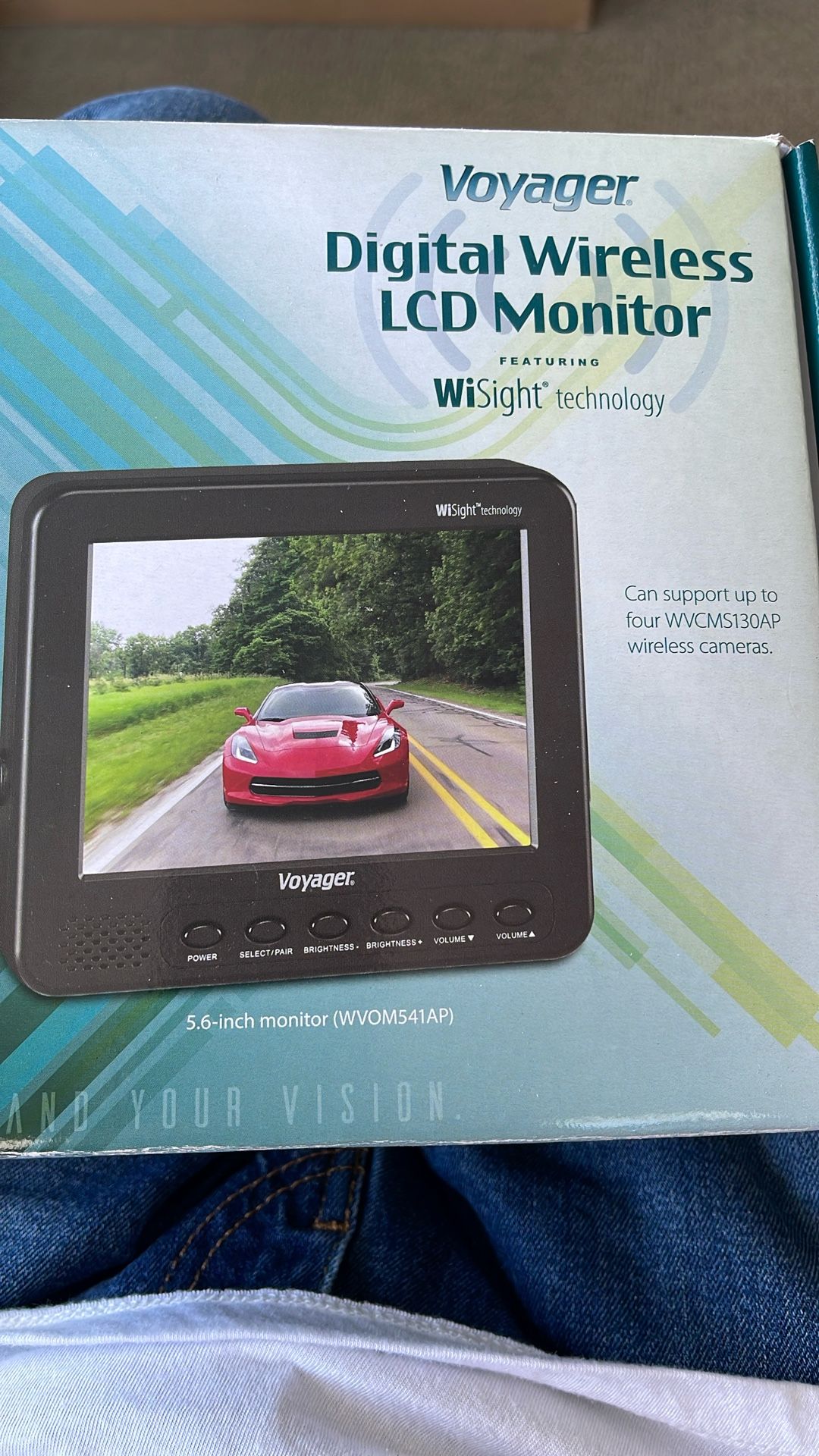 Voyager Digital Wireless LCD Monitor