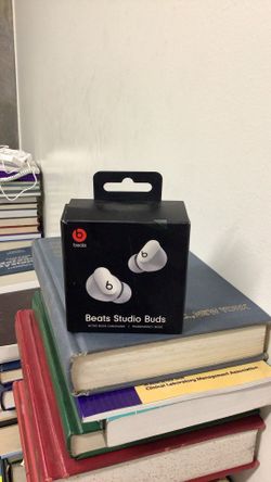 Beats Studio Buds + True Wireless Bluetooth Noise Cancelling Earbuds - White