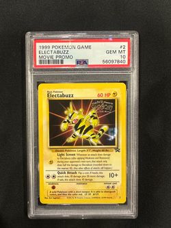 Pokemon Electabuzz Pokemon Movie Promo PSA 10