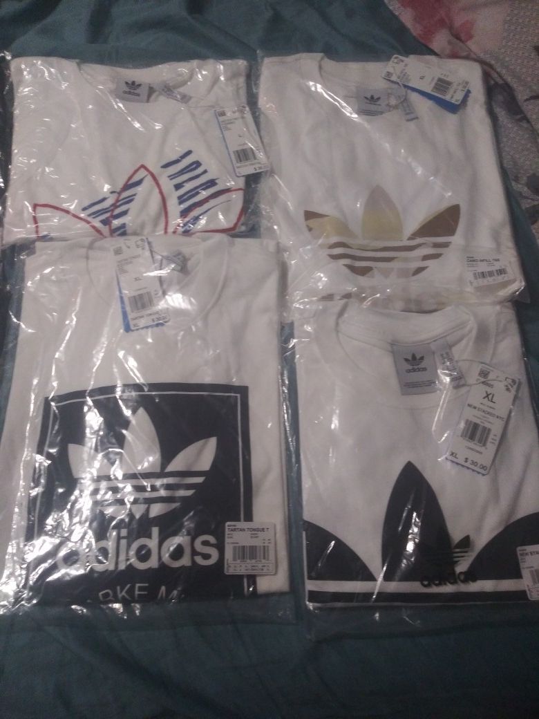 Adidas XL men's shirts