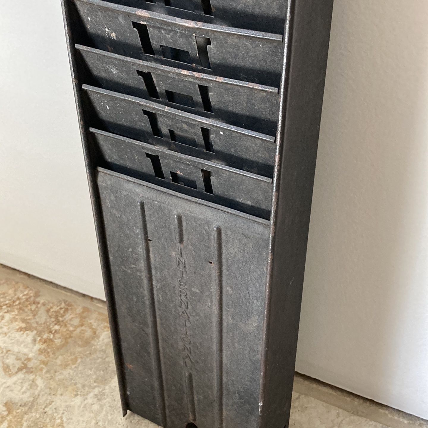 Metal Time Card Holder