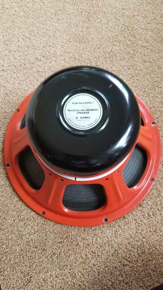 Vintage Realistic RadioShack 12in speaker