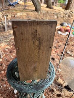 Cedar birdhouse