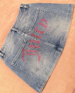 Juicy Jean Skirt