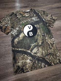 Viagra Boys Camo T-Shirt Shrimptech Infinite Anxiety Tour Realtree APX Size M NWOT