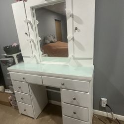 White Vanity