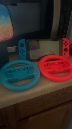 Nintendo Switch with accessories (practically brand new)