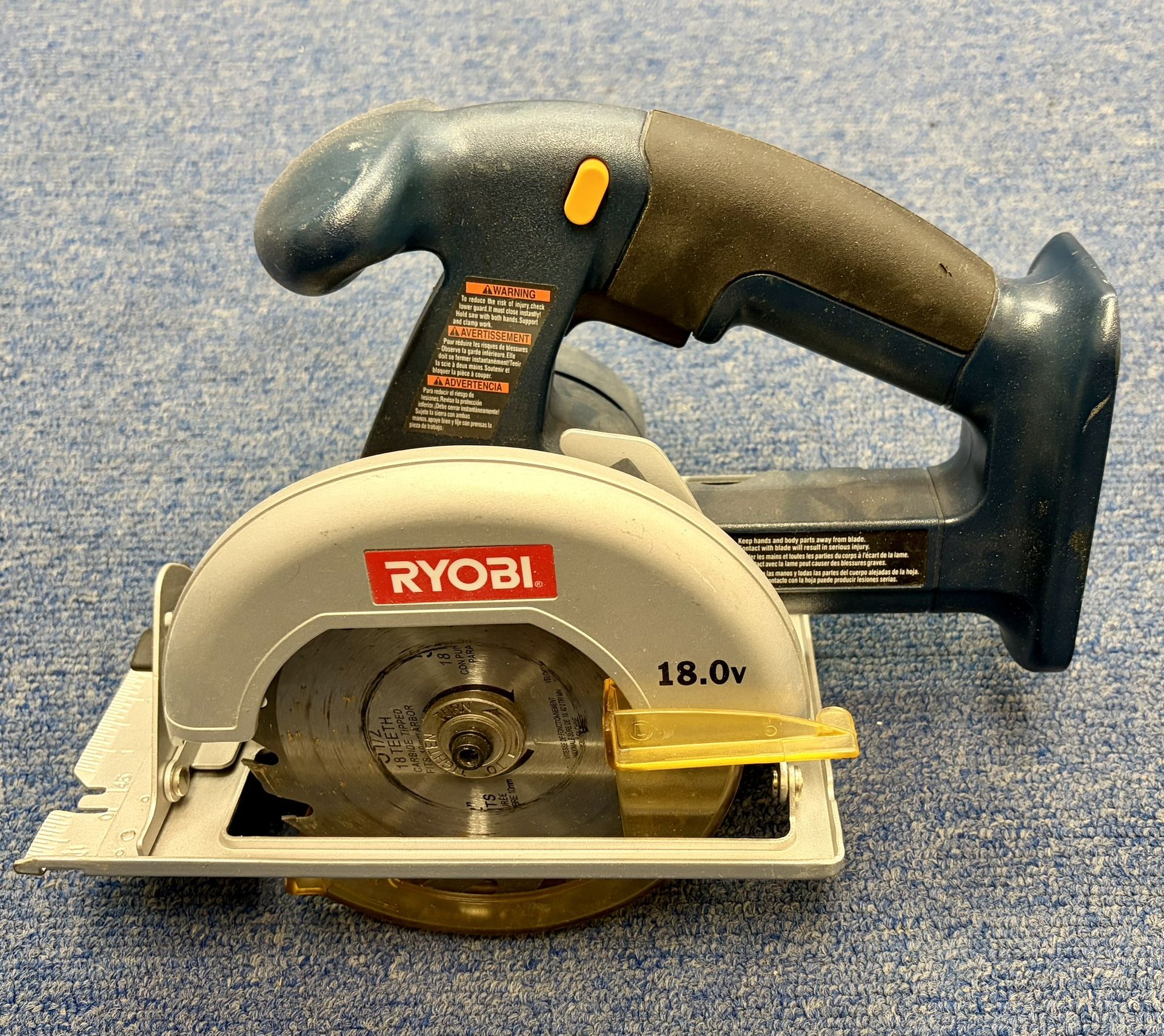Ryobi 18V Cordless Circular Saw (Tool Only) - Works Great!