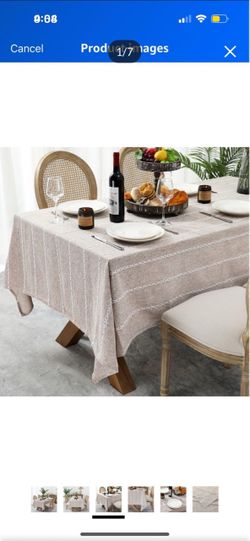 Farmhouse tablecloth