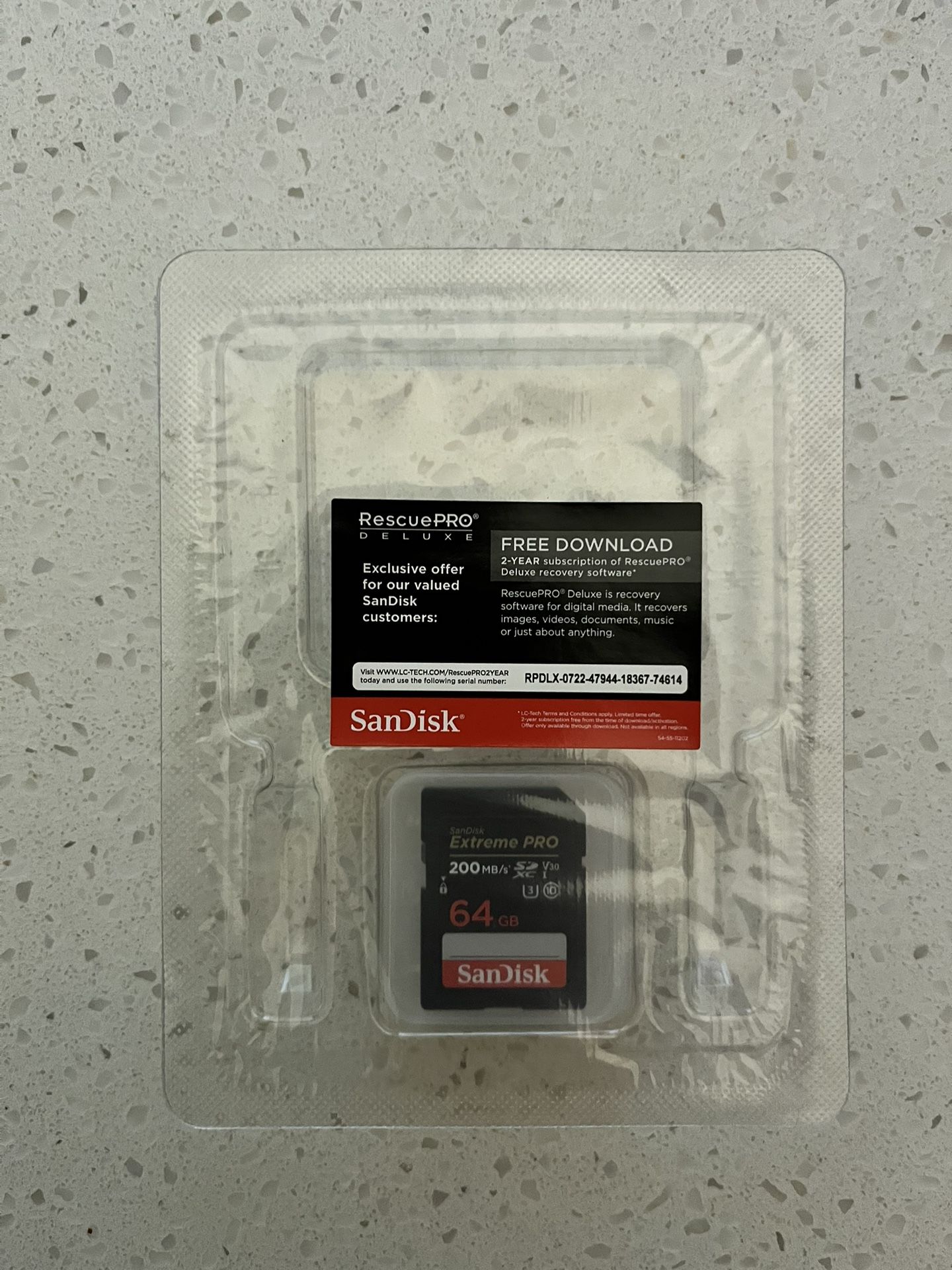 SanDisk Extreme PRO “SDXC”UHS-II Card - 64GB