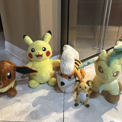Pokémon Plushies Build A Bear 