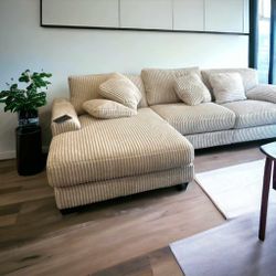 OM• $38 Initial • Brand New// 3 Piece Couch Brand New Sectional 