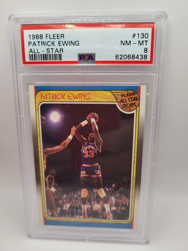 1988 Fleer Patrick Ewing All Star