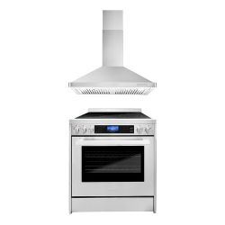 LUXURY KITCHEN APPLIANCES - New Open Box RANGE OVEN COOKTOP HOOD