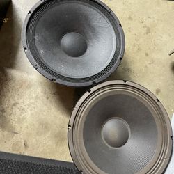 15" woofers for pro audio 