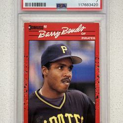 Barry Bonds Baseball Card