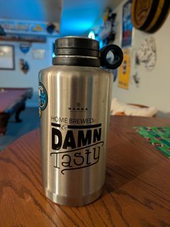 Manna Brewing Co Stainless Steel Growler